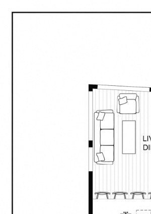 BLU Bellevue Apartments 2x2 2 A Floor Plan BLU Bellevue Apartments 2x2 2 A Floor Plan